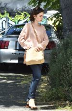 LILY COLLINS Heading to Mao