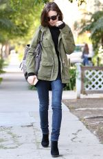 LILY COLLINS Out and About in Los Angeles 05/10/2016