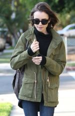 LILY COLLINS Out and About in Los Angeles 05/10/2016