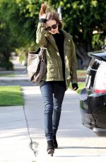 LILY COLLINS Out and About in Los Angeles 05/10/2016