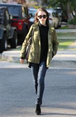 LILY COLLINS Out and About in Los Angeles 05/10/2016