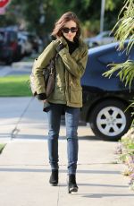 LILY COLLINS Out and About in Los Angeles 05/10/2016