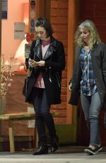 LILY COLLINS Out with Her Mom in Beverly Hills 05/10/2016