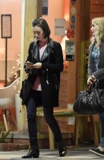 LILY COLLINS Out with Her Mom in Beverly Hills 05/10/2016
