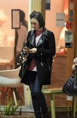LILY COLLINS Out with Her Mom in Beverly Hills 05/10/2016