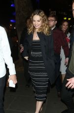 LILY JAMES Leaves Romeo and Juliet Press Night in London 05/25/2016