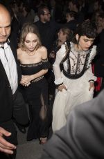 LILY-ROSE DEPP and SOKO Arrives at Casino in Cannes 05/14/2016