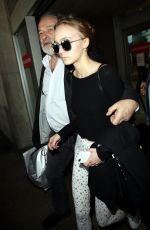 LILY-ROSE DEPP at Airport in Nice 05/12/2016