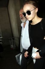 LILY-ROSE DEPP at Airport in Nice 05/12/2016