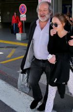 LILY-ROSE DEPP at Airport in Nice 05/12/2016