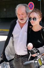 LILY-ROSE DEPP at Airport in Nice 05/12/2016