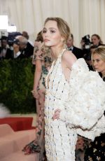 LILY-ROSE DEPP at Costume Institute Gala 2016 in New York 05/02/2016