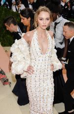 LILY-ROSE DEPP at Costume Institute Gala 2016 in New York 05/02/2016