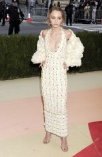 LILY-ROSE DEPP at Costume Institute Gala 2016 in New York 05/02/2016