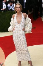LILY-ROSE DEPP at Costume Institute Gala 2016 in New York 05/02/2016