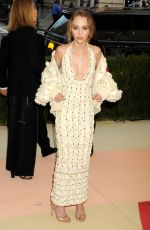 LILY-ROSE DEPP at Costume Institute Gala 2016 in New York 05/02/2016