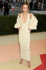 LILY-ROSE DEPP at Costume Institute Gala 2016 in New York 05/02/2016