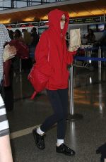 LILY-ROSE DEPP at Los Angeles International Airport 05/22/2016