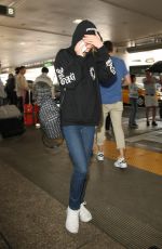 LILY-RPOSE DEPP Arrives at Los Angeles international Airport 05/15/2016