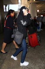 LILY-RPOSE DEPP Arrives at Los Angeles international Airport 05/15/2016