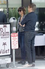 LISA RINNA Leaves Palm Restaurant in Beverly Hills 05/06/2016