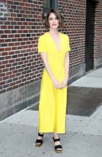 LIZZY CAPLAN Arrives at 