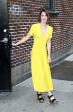 LIZZY CAPLAN Arrives at 