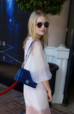 LOTTIE MOSS at Majestic Hotel in Cannes 05/14/2016