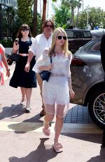 LOTTIE MOSS at Majestic Hotel in Cannes 05/14/2016