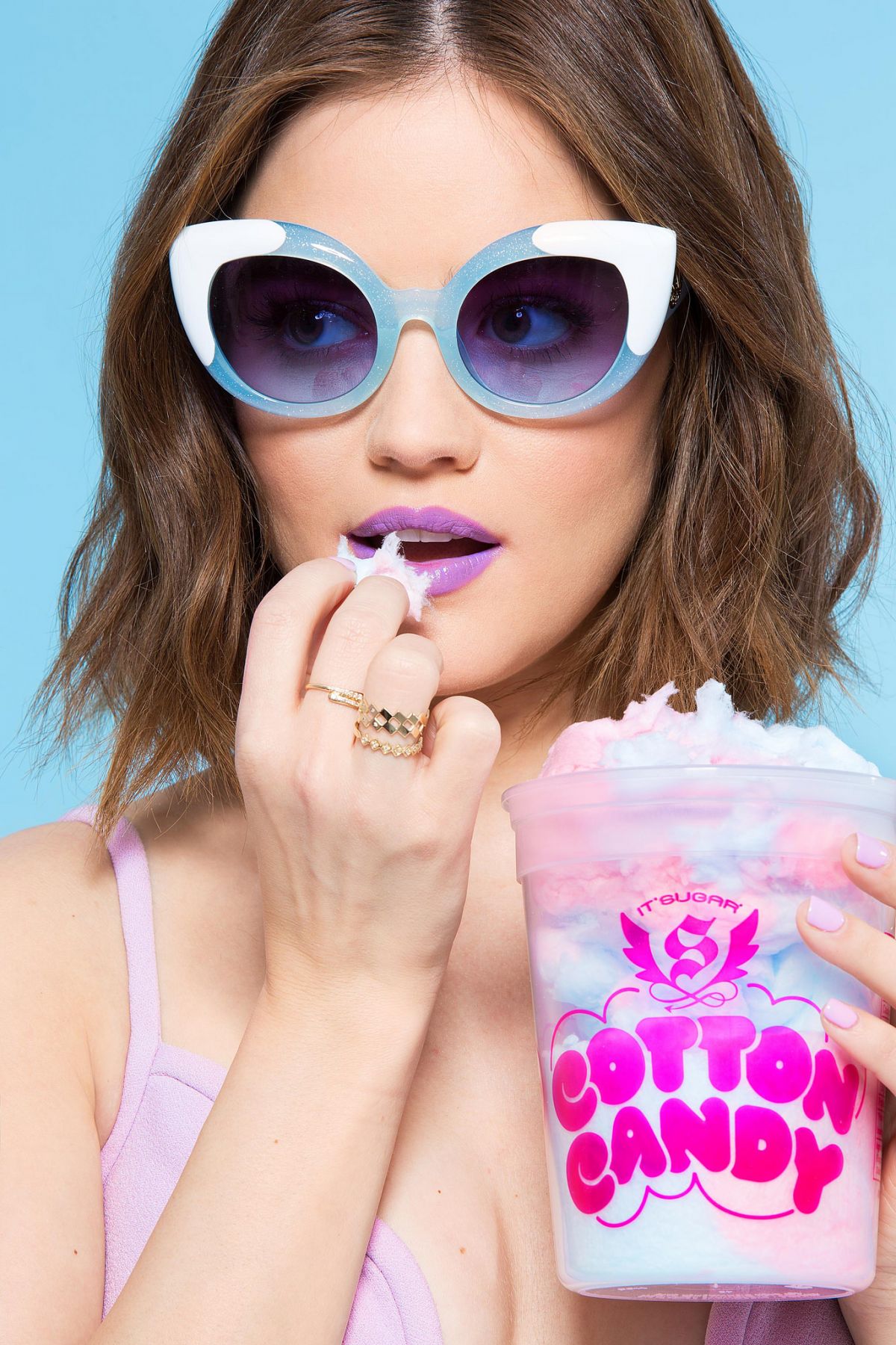LUCY HALE in Cosmopolitan Magazine, May 2016 Issue – HawtCelebs