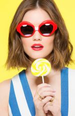 LUCY HALE in Cosmopolitan Magazine, May 2016 Issue