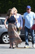 LUCY HALE Out Shopping with Her Family in Los Angeles 05/27/2016
