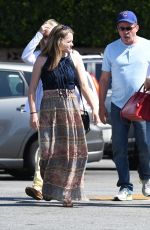 LUCY HALE Out Shopping with Her Family in Los Angeles 05/27/2016
