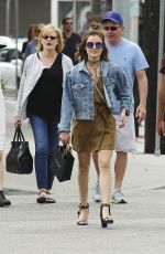 LUCY HALE Shoping at Rag and Bone in Los Angeles 05/28/2016