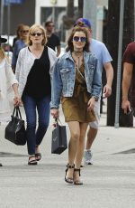 LUCY HALE Shoping at Rag and Bone in Los Angeles 05/28/2016