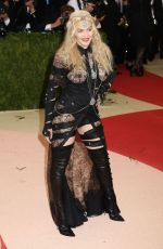 MADONNA at Costume Institute Gala 2016 in New York 05/02/2016