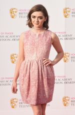MAISIE WILLIAMS at House of Fraser British Academy Television Awards 05/08/2016