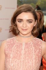 MAISIE WILLIAMS at House of Fraser British Academy Television Awards 05/08/2016