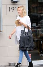 MALIN AKERMAN in Jeans Out in Los Angeles 05/25/2016