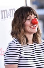 MANDY MOORE at Red Nose Day Special on NBC in Universal City 05/26/2016