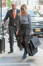 MARGOT ROBBIE Out Shopping in New York 05/01/2016