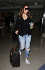MARIA MENOUNOS at Los Angeles International Airport 05/26/2016