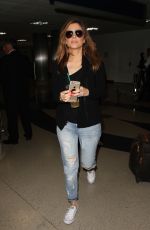 MARIA MENOUNOS at Los Angeles International Airport 05/26/2016