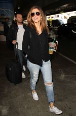 MARIA MENOUNOS at Los Angeles International Airport 05/26/2016
