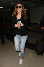 MARIA MENOUNOS at Los Angeles International Airport 05/26/2016