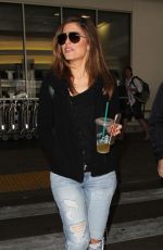 MARIA MENOUNOS at Los Angeles International Airport 05/26/2016