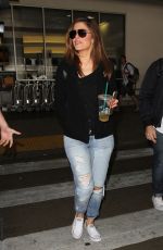 MARIA MENOUNOS at Los Angeles International Airport 05/26/2016