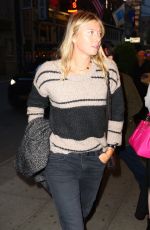 MARIA SHARAPOVA Arrives at Broadway in New York 04/30/2016