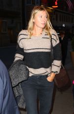 MARIA SHARAPOVA Arrives at Broadway in New York 04/30/2016