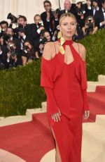 MARIA SHARAPOVA at Costume Institute Gala 2016 in New York 05/02/2016